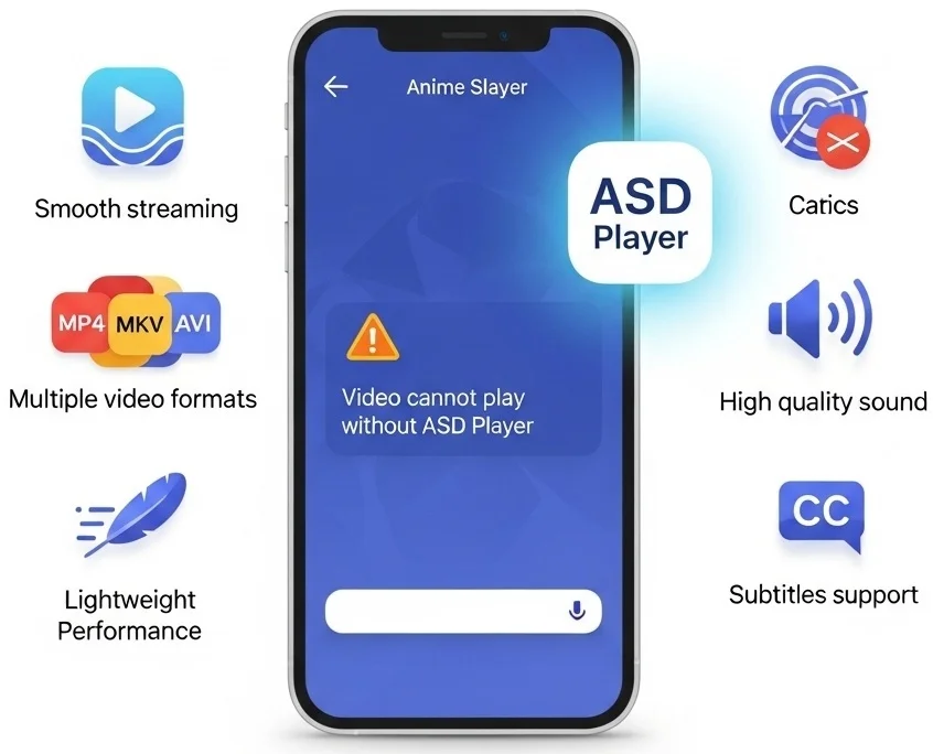 ASD Player Features asd player features